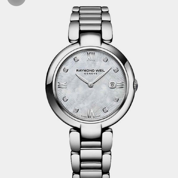 NWT Diamond Accents Swiss Women's Watch